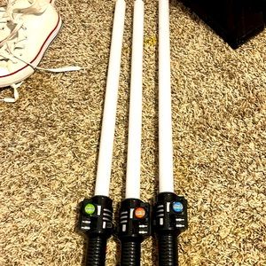 COPY - Green,red,and blue light sabers!
